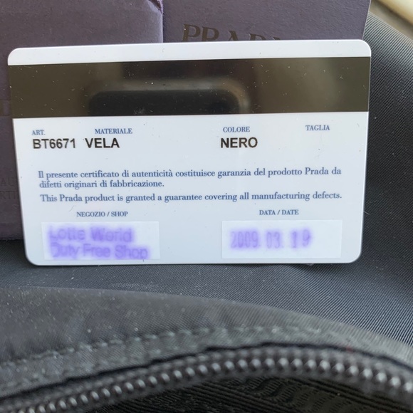 ❤️HP❤️ PRADA AUTHENTIC messenger bag - Picture 11 of 13